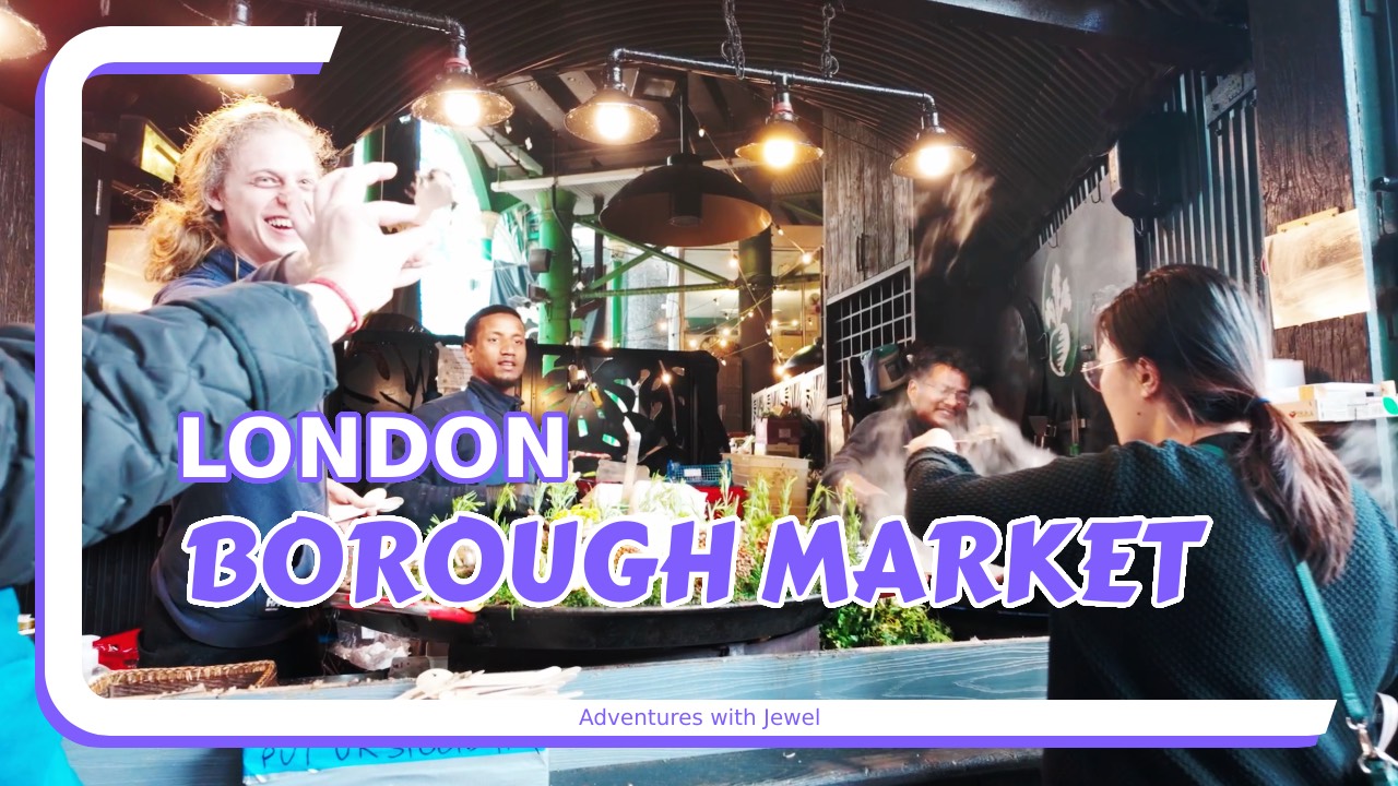 borough market adventures with jewel